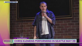 Comedian Chris Klemens peforming in Seattle May 29