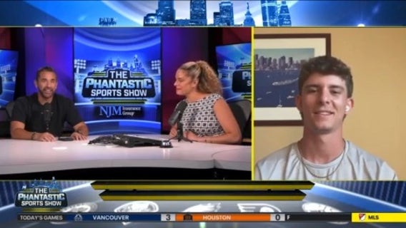 Phillies draft pick, NJ native joins the show