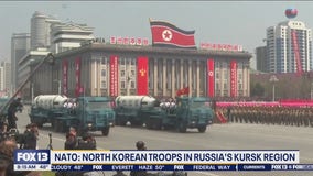 NATO confirms North Korean troops sent to Russia to help fight Ukraine