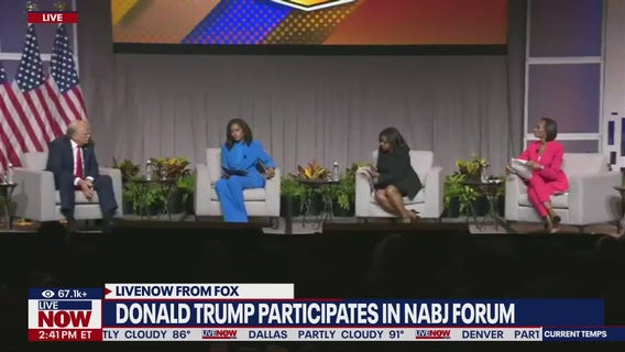 Trump questions Kamala Harris' race during heated panel with Black journalists