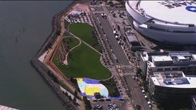 Bayfront Park opens near Chase Center