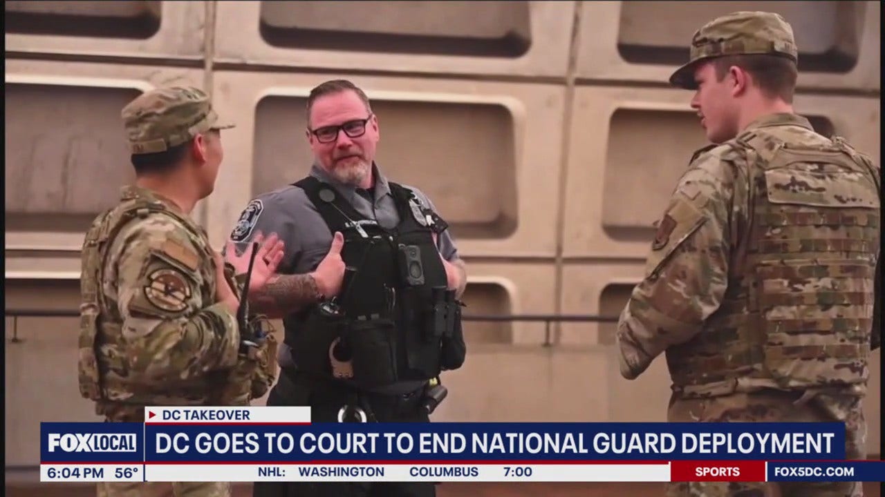 DC sues federal government over extended National Guard deployment