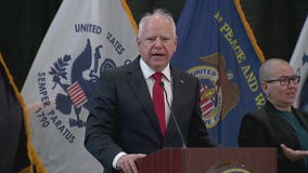 Gov. Tim Walz speaks at MN Veterans Day event