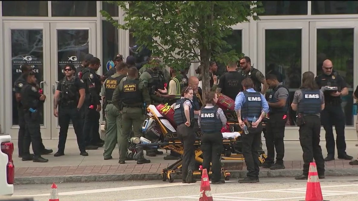 Active shooter drill at Georgia Aquarium