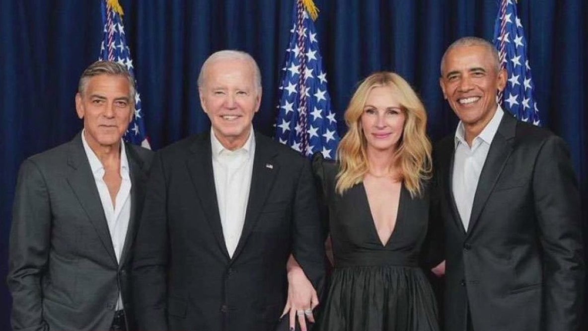 Biden, Obama attend Hollywood campaign event