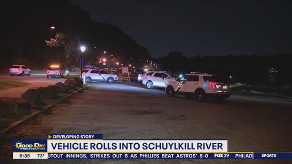 Vehicle rolls into Schuylkill River as man, woman 'engage in sexual activity': police