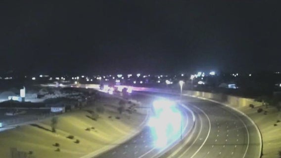 Serious motorcycle crash closed part of Loop 202