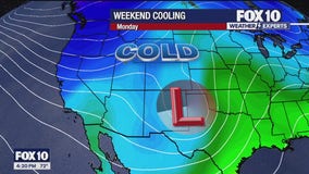 Arizona weather forecast: Cooler temps this weekend in Phoenix