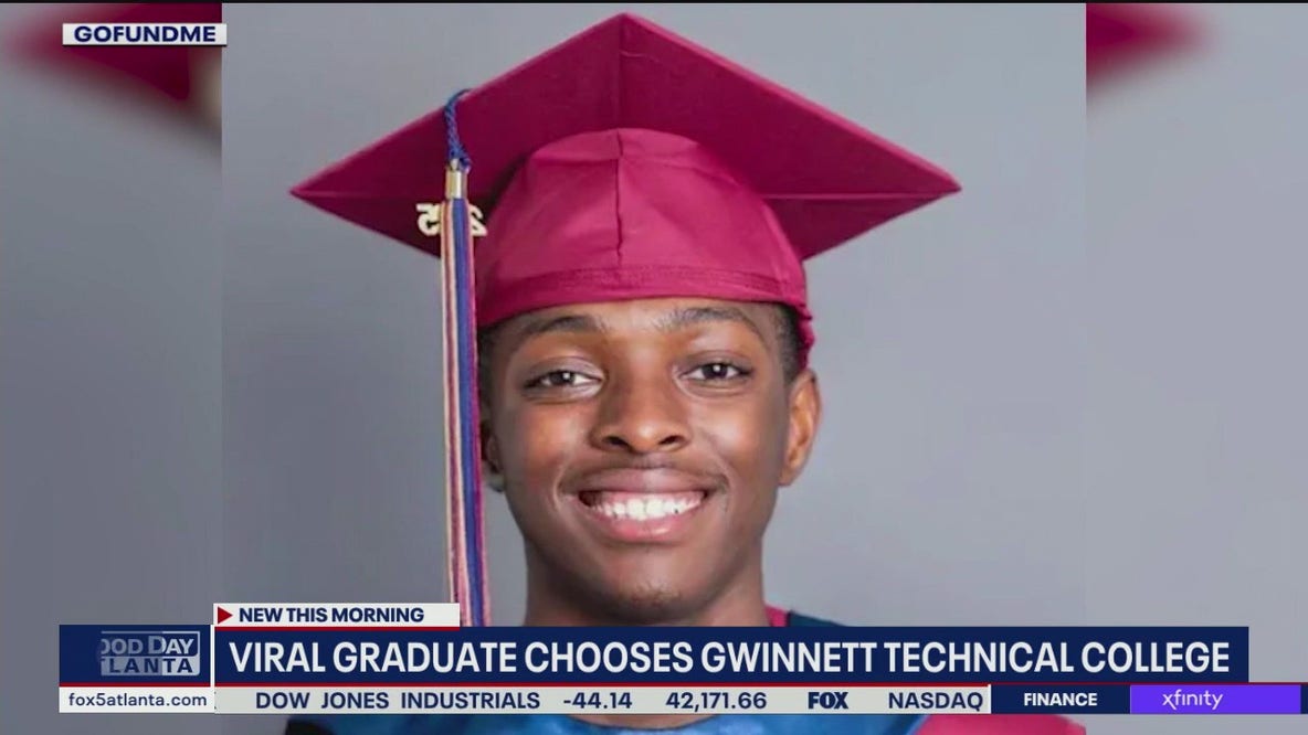 Viral Burger King grad chooses school