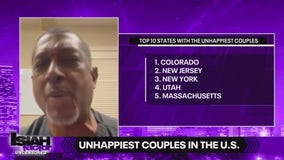Ranking the unhappiest couples across America