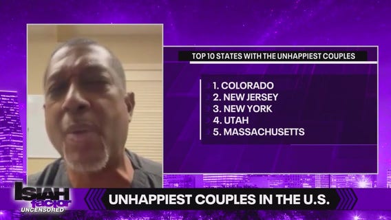 Ranking the unhappiest couples across America