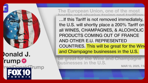 European wine tariffs cause concern for American winemakers