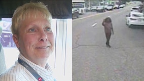 Across America: Bus driver goes viral for giving away shoes off her feet