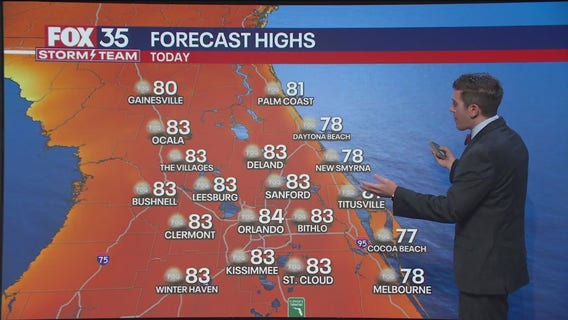 Orlando AM Weather Forecast: February 8, 2025