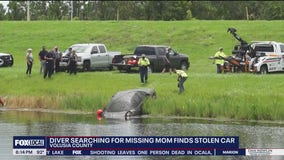 Florida divers find stolen car submerged in pond