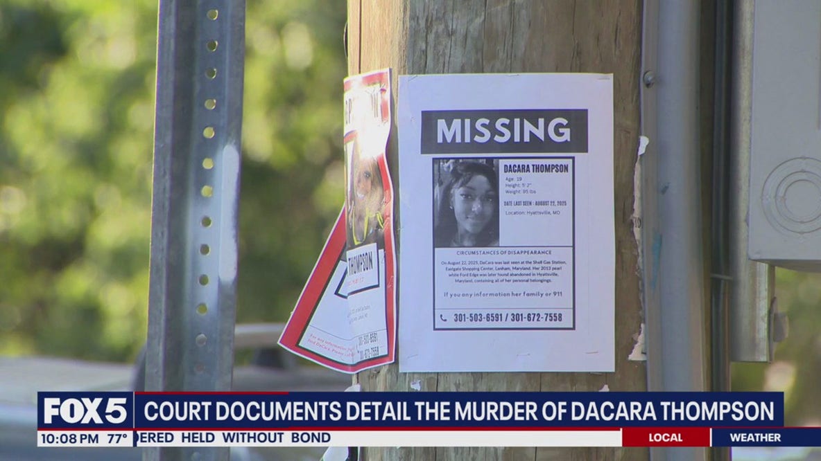 Court documents detail moments leading up to Dacara Thompson's alleged murder