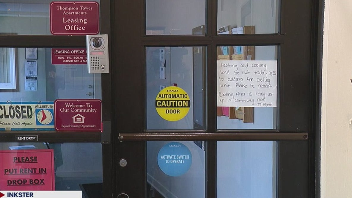 Thompson Tower apartment residents struggle without air conditioning