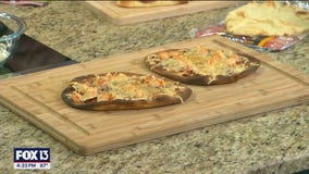 Dr. BBQ makes delicious flatbread