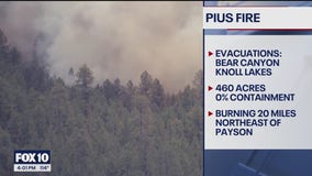 Pius Fire forces evacuations