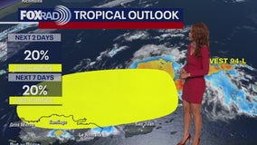 Continuing to monitor 2 disturbances in Atlantic Basin | FOX 26 Tropical Weather Update