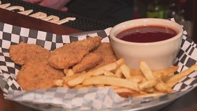 A look at the drinks and food