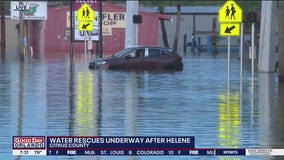 Hurricane Helene flooding in Citrus County, Florida