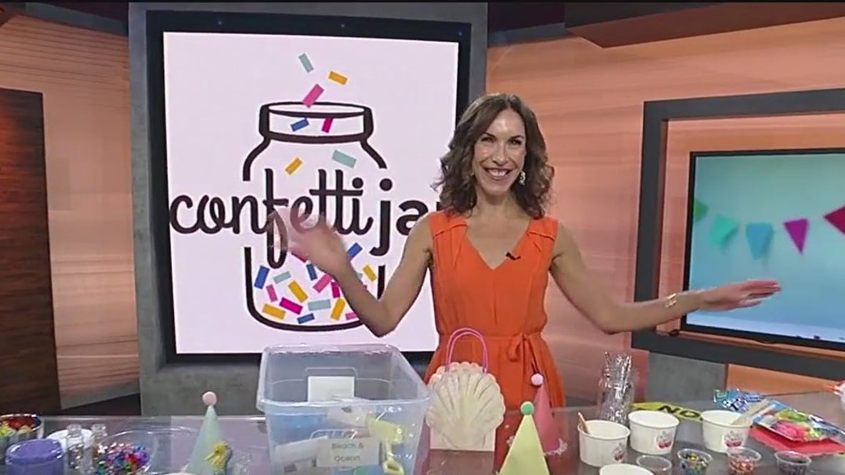 Summer birthday party ideas with Confetti Jar