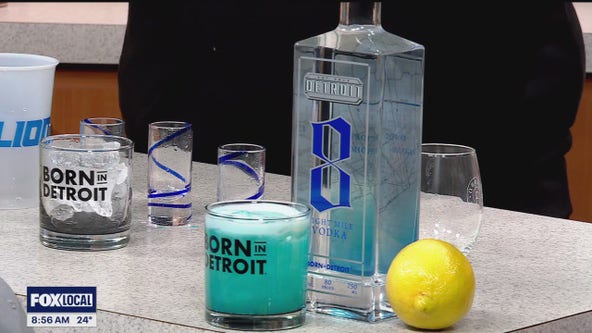 8 Mile Vodka shows off Detroit Lions inspired cocktails