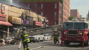 Aftermath of massive Bronx fire