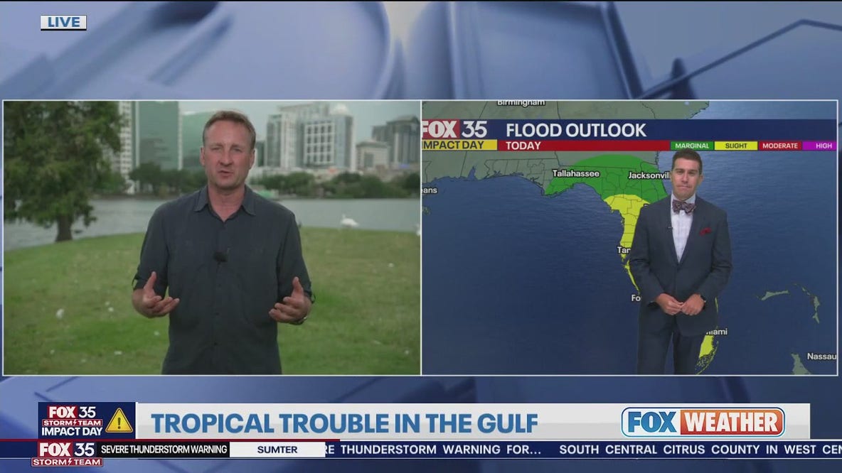 Invest 93L: Tropical disturbance headed towards Florida