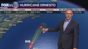 Tropical update: Hurricane Ernesto lands in Bermuda