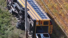 School bus crash, father wants change