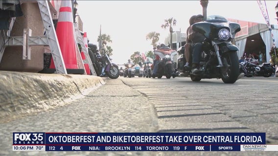 Crowds flock to Central Florida for Oktoberfest, Biketoberfest