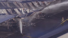 Fire breaks out at east Valley RV storage facility