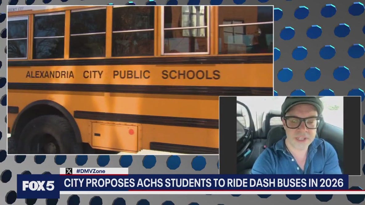 Alexandria city officials propose plan to replace school buses with DASH buses in 2026