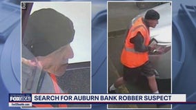 Auburn police look to identify bank robbery suspect