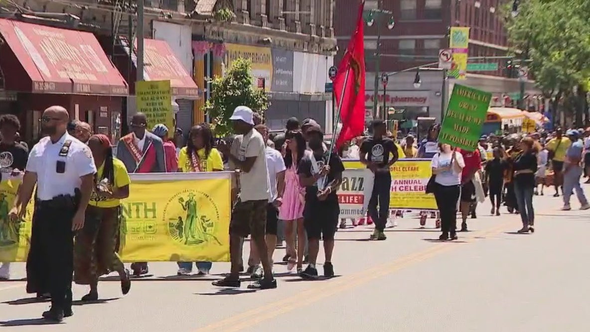 Juneteenth celebration in Harlem