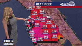 Tampa weather: Hot, muggy Saturday