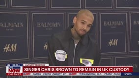 Singer Chris Brown to remain in UK custody