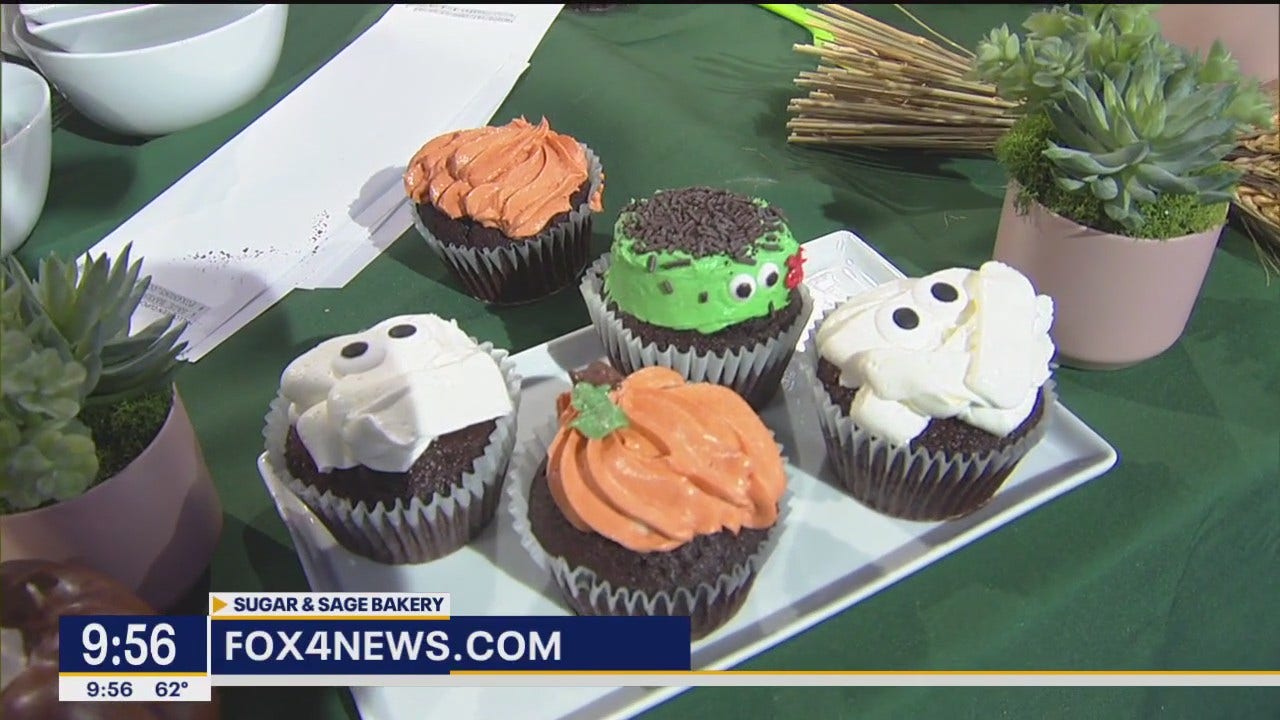 Sugar and Sage Recipe Halloween chocolate cupcakes FOX 4 DallasFort