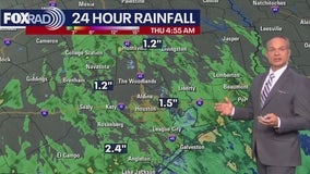 Houston weather: Isolated showers Thursday morning