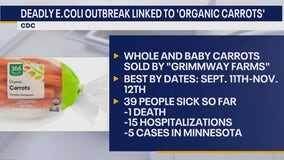 Deadly E. Coli outbreak linked to organic carrots