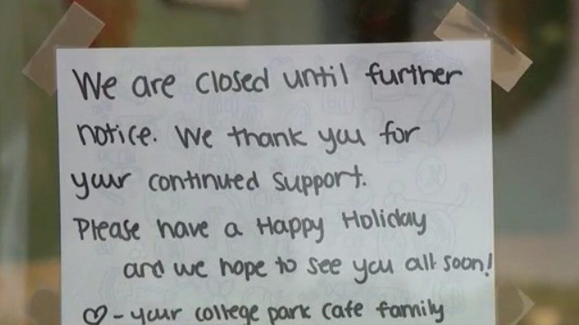 College Park Cafe reopens following fire