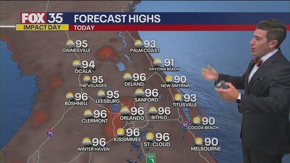 Orlando AM Weather Forecast: July 19, 2025