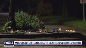 Memorial left to remember teen killed in Central District