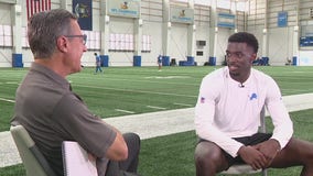 WATCH - Lions rookie cornerback Terrion Arnold talks with Dan Miller ahead of what will be Arnold's NFL debut Sunday against the Rams