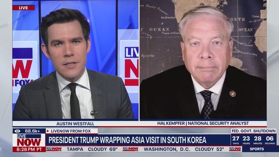 Trump lands in South Korea, will meet with Xi Jinping