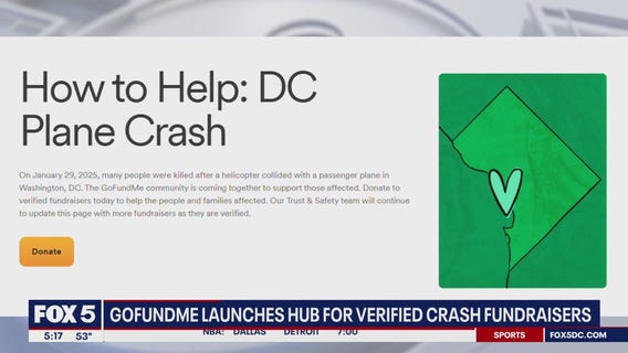 DC plane crash: How to donate to verified fundraisers for victims’ families