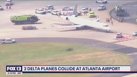 2 Delta planes collide at Atlanta airport