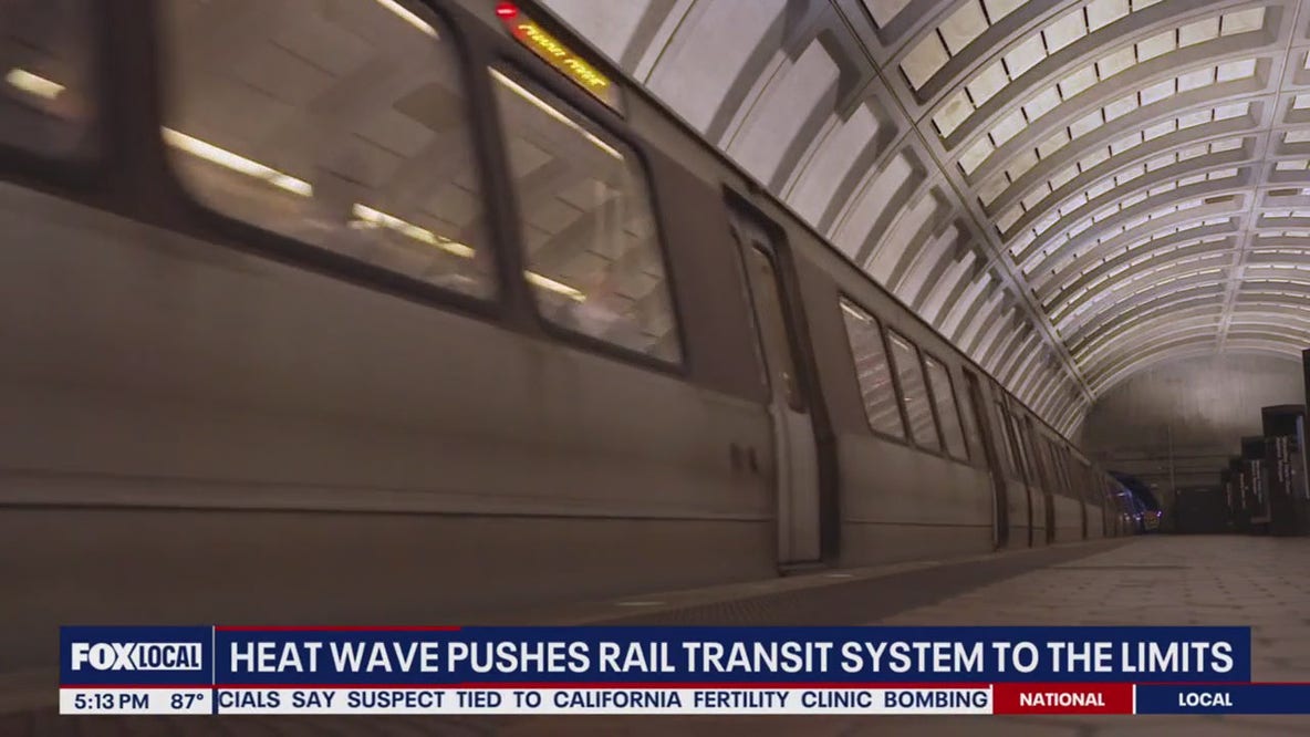 Why are there train delays when it's hot out?